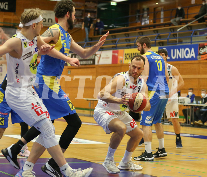 Basketball Superliga 2020/21, 2.Plazierungsrunde Gmunden Swans vs. SKN St.Pölten


