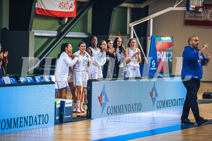 Basketball Basketball Damen Superliga 2021/22, Grunddurchgang 4.Runde Vienna D.C. Timberwolves vs. Basket Flames