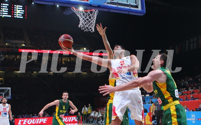 Eurobasket Gold Medal Game Team Spain vs. Team Lituania


