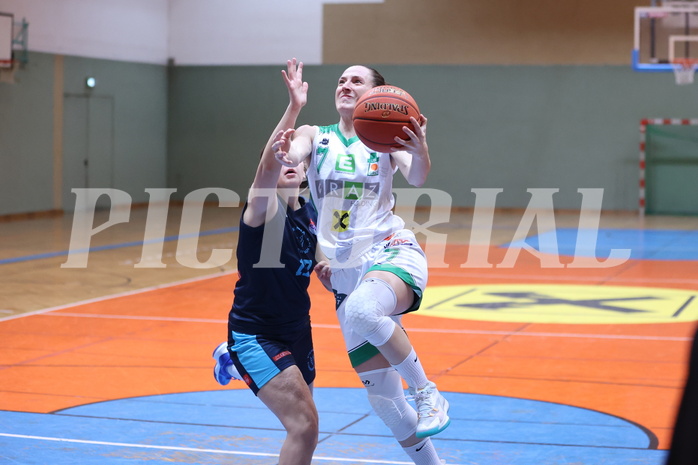 13.11.2022, Unionhalle A, Damen Austria Basketball Cup 2022/23, Viertelfinale,  UBI Holding Graz vs. Vienna Timberwolves,  