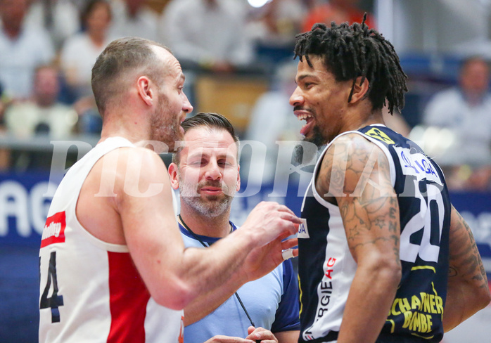 Basketball Superliga 2022/23, Playoff, Finale Spiel 3 Gmunden Swans vs. BC Vienna


