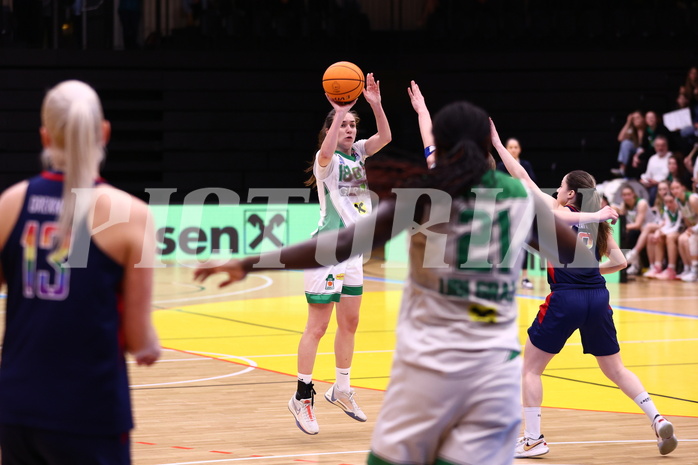 01.04.2024, Graz, Raiffeisen Sportpark, Basketball Damen Superliga 2023/24, Finale, Spiel 2, UBI Holding Graz - SKN St. Pölten Frauen ,  