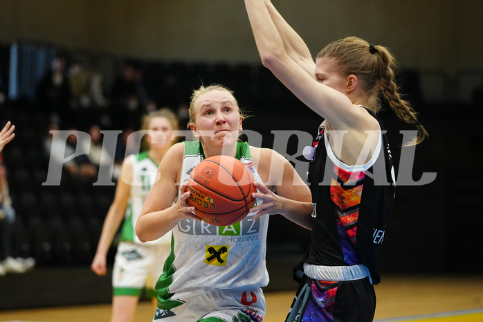 Basketball Damen Superliga 2021/22, Halbfinale Spiel 2, UBI Graz vs. Vienna United



