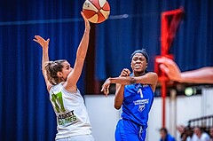 Basketball Basketball Damen Superliga 2021/22, Damen CUP Semifinale Basket Flames vs. Vienna D.C. Timberwolves