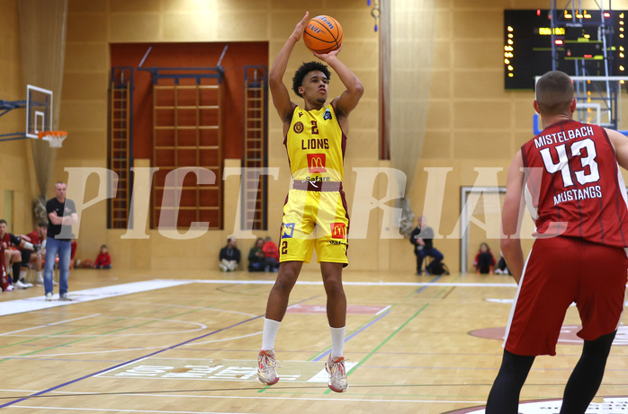 Basketball Zweite Liga 2024/25, Grunddurchgang 9.Runde Mistelbach Mustangs vs. Trasikirchen NextGen


