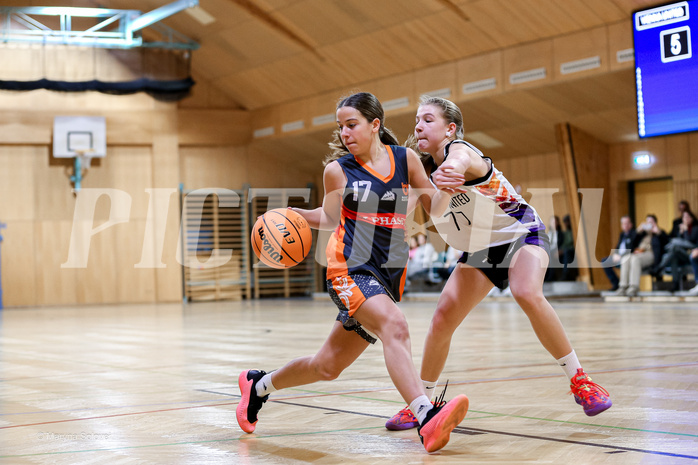 16.02.2025 Österreichischer Basketballverband 2024/25, SLWU16 Vienna United vs Basket Duchess
