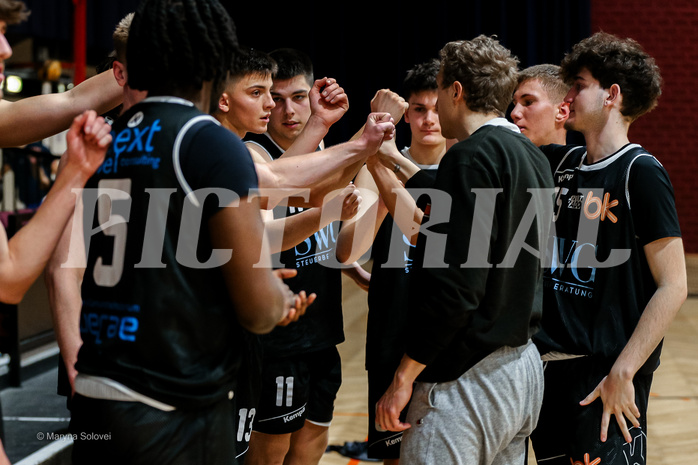 01.03.2025 Österreichischer Basketballverband 2024/25, SLMU19 Vienna United vs. Basket Dukes