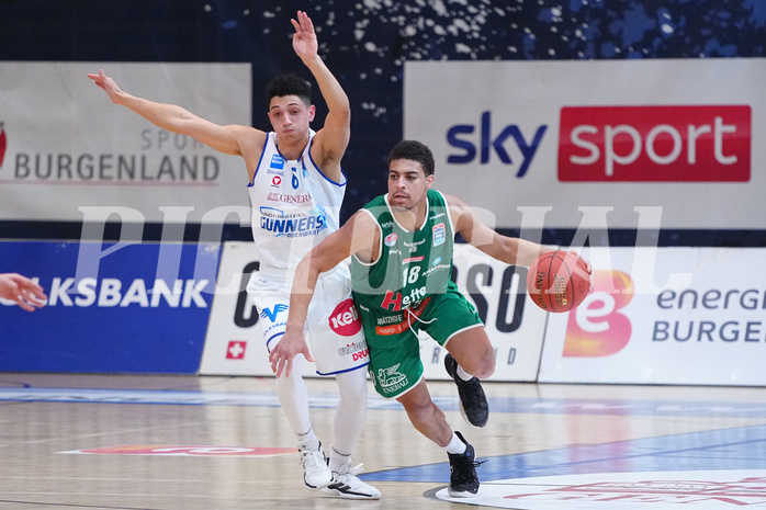 Basketball Superliga 2021/22, 2. Platzierungsrunde, Oberwart vs. Kapfenberg 


