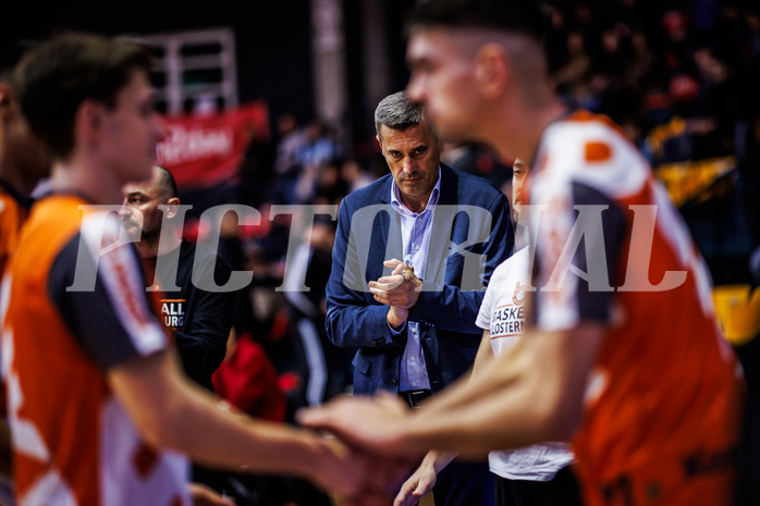 Basketball, Win2Day Superliga 2024/25, Grunddurchgang 7.Runde, BC Vienna, Klosterneuburg Dukes, Damir Zeleznik (Head Coach)