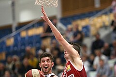 Basketball ABL 2015/16 Grunddurchgang 35.Runde Gmunden Swans vs. BC Vienna


