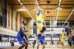 Basketball, bet-at-home Basketball Superliga 2019/20, Viertelfinale 2. Spiel, SKN St. Pölten Basketball, Oberwart Gunners, Lukas Böck (13)