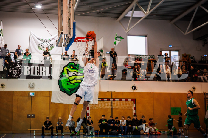 Basketball, Basketball Zweite Liga 2024/25, Grunddurchgang 16.Runde, UDW Alligators, KOS Celovec, Luis Göd (2)