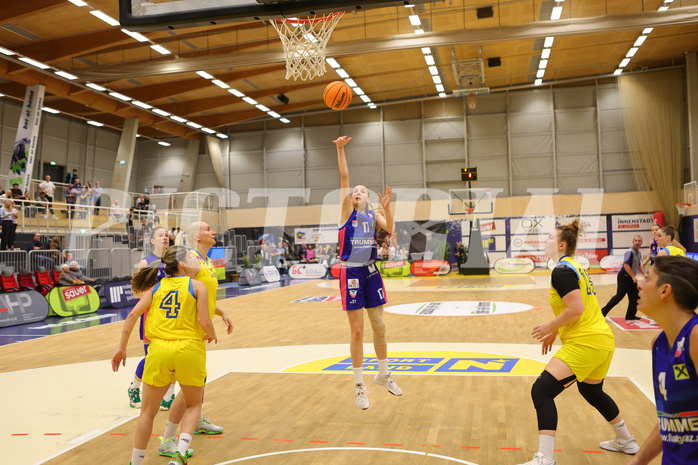 Basketball Damen Superliga 2023/24, Grunddurchgang 1.Runde SKN St. Pölten vs. UBSC-DBBC Graz