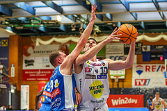 Basketball Superliga 2023/24, Playoff, Viertelfinale Spiel 1 Gmunden Swans vs. Oberwart Gunners