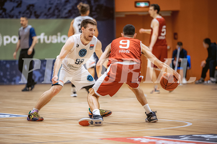 Basketball, Win2Day Superliga 2022/23, 5. Qualifikationsrunde, Vienna Timberwolves, Traiskirchen Lions, Jonas John (99)