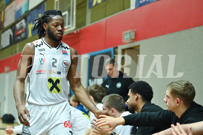 Basketball, Superliga 2024/25, Grunddurchgang 12.Runde, Flyers Wels vs. Oberwart Gunners,
