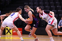 02.03.2025, Graz, Raiffeisen Sportpark, Basketball Damen Superliga 2024/25, Grunddurchgang, 14.Runde, UBSC-DBBC Graz - Vienna United,  