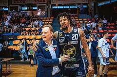 Basketball, Win2Day Superliga 2022/23, Playoff, Finale Spiel 4, BC Vienna, Gmunden Swans, 