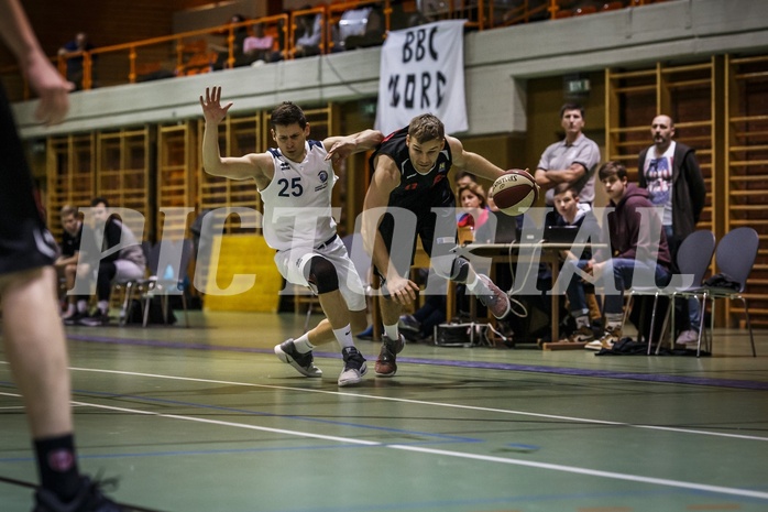 Basketball, 2.Bundesliga, Grunddurchgang 18.Runde, BBC Nord Dragonz, Mistelbach Mustangs, Michal Semerad (11)
