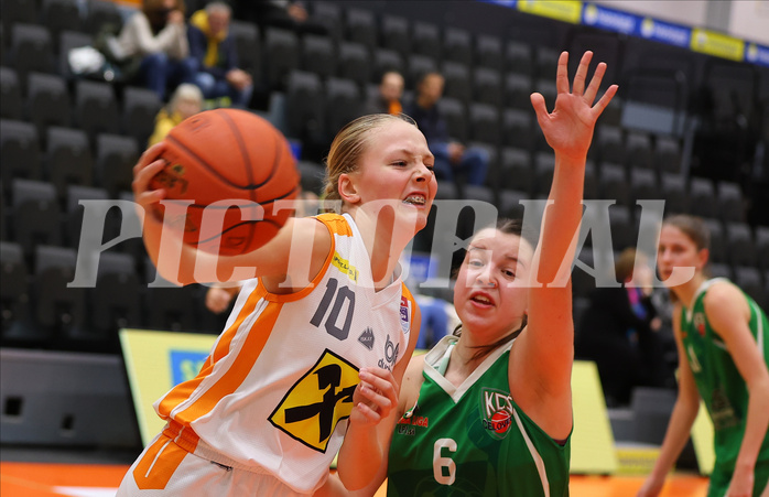 Basketball Damen Superliga 2022/23, Grunddurchgang 9.Runde BK Duchess Klosterneuburg vs. KOS Celovec
Basketball Damen Superliga 2022/23, Grunddurchgang 9.Runde BK Duchess Klosterneuburg vs. KOS Celovec