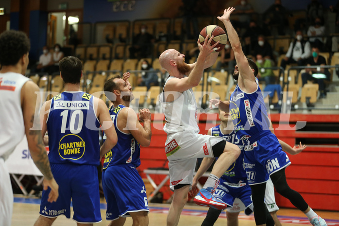 Basketball Superliga 2020/21, Finale Spiel 4 Kapfenberg Bulls vs. Gmunden Swans