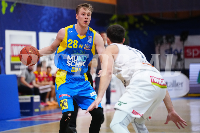 Basketball Superliga 2021/22, Grundduchgang 18.Runde , Kapfenberg Bulls vs. Klosterneuburg Dukes


