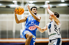 Basketball, Win2Day Superliga 2023/24, Grunddurchgang 13.Runde, Vienna Timberwolves, SKN St. Pölten, Steven Kaltenbrunner (7)