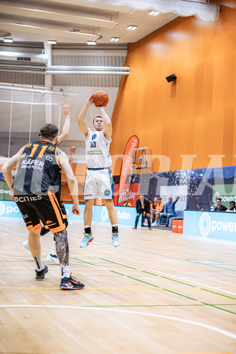 Basketball, Win2Day Superliga 2022/23, 3. Qualifikationsrunde, Vienna Timberwolves, Fürstenfeld Panthers, Jakob Szkutta (10)