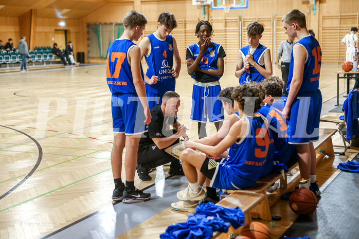 06.04.2025 Österreichischer Basketballverband 2024/25, SLMU16, Post SV Wien vs. BBU Salzburg