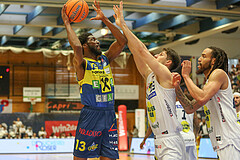 Basketball Superliga 2024/25, Playoffs, Viertelfinale Spiel 1 Gmunden Swans vs. UBSC Graz


