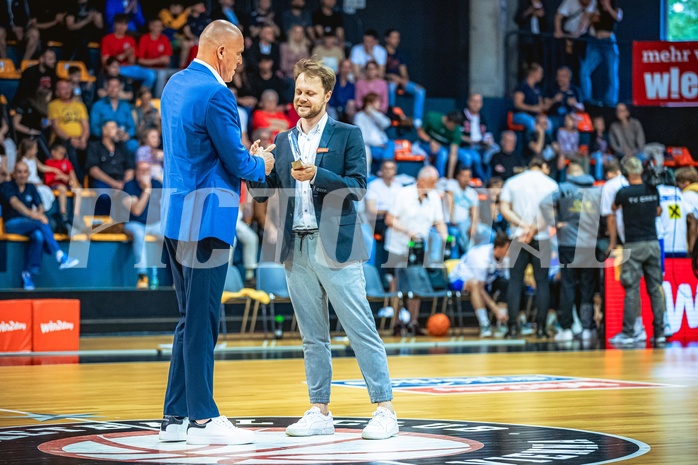 Basketball Basketball Superliga 2021/22, Finale Spiel 3 BC Vienna vs. Gmunden Swans