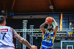 Basketball, Win2Day Superliga 2022/23, Grunddurchgang 16.Runde, BC GGMT Vienna, UBSC Raiffeisen Graz, Issac James Vann Jr (13)