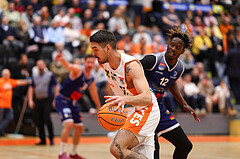 Basketball Superliga 2024/25, Grunddurchgang 14.Runde Klosterneuburg Dukes vs. BBC Nord Dragonz