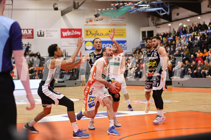 Basketball Superliga 2022/23, Grunddurchgang 21.Runde Klosterneuburg Dukes vs. Gmunden Swans