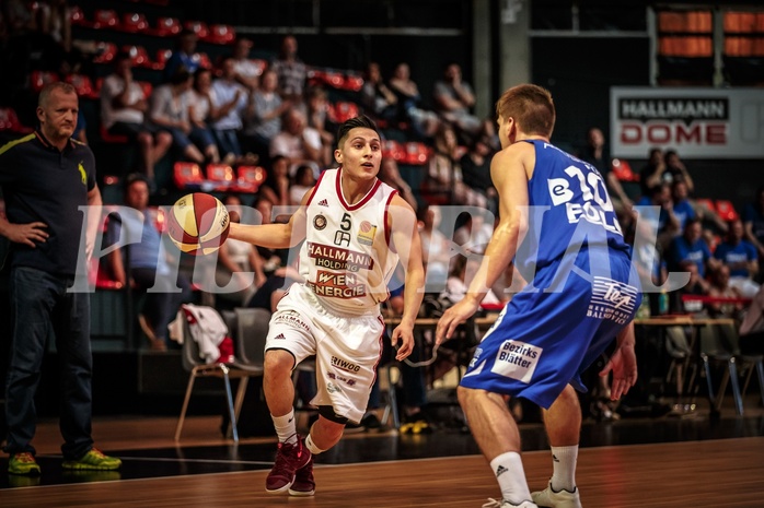 Basketball, ABL 2017/18, Grunddurchgang 36.Runde, BC Vienna, Oberwart Gunners, Mustafa Hassan Zadeh (5)
