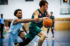 Basketball, Basketball Zweite Liga 2024/25, Grunddurchgang 7.Runde, UDW Alligators, Dornbirn Lions, Steven Kaltenbrunner (8), Berk Mehmed (55)