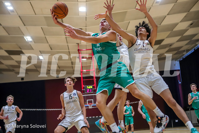 10.11.2024 Österreichischer Basketballverband 2024/25, SLMU19, Basket Flames WAT vs KOS Celovec
