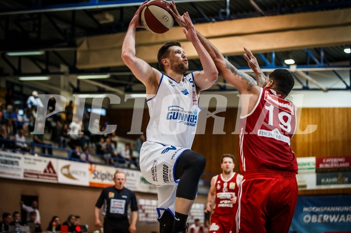 Basketball, ABL 2018/19, Playoff VF Spiel 2, Oberwart Gunners, BC Vienna, Andrius Mikutis (5)
