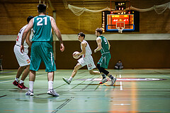 Basketball, Basketball Zweite Liga, Grunddurchgang 16.Runde, BBC Nord Dragonz, KOS Celovec, Felix Leindecker (8)