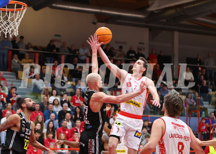 Basketball Superliaga 2024/25, Grunddurchgang 22.Runde Traiskirchen Lions vs. Flyers Wels