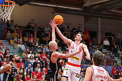 Basketball Superliaga 2024/25, Grunddurchgang 22.Runde Traiskirchen Lions vs. Flyers Wels


