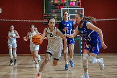 27.04.2025 Österreichischer Basketballverband 2024/25, SLWU16 VF Basket Flames UNION vs. DBB  Basketgirls Wels