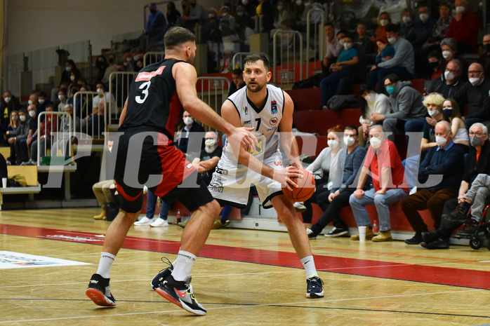 Basketball Superliga 2021/22, Grunddurchgang 14. Runde Flyers Wels vs. GGMT Vienna