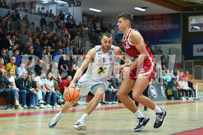 Basketball, Superliga 2024/25, Grunddurchgang 5.Runde, Flyers Wels vs. BC Vienna,