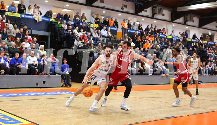 Basketball Superliga 2024/25, Grunddurchgang 15.Runde Klosterneuburg Dukes vs. BC Vienna


