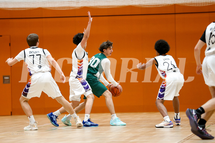 08.03.2025 Österreichischer Basketballverband 2024/25, SLMU16, Post SV Wien vs Dornbirn Lions