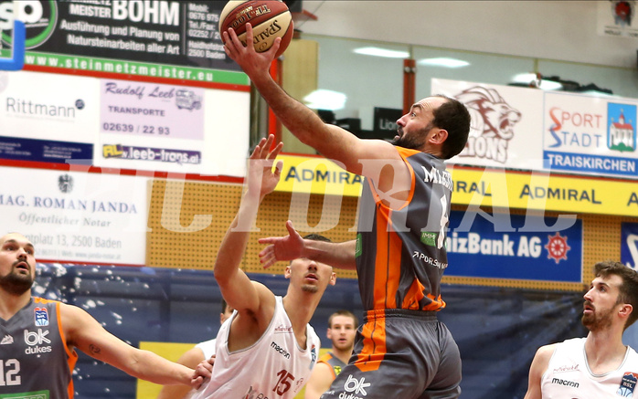 Basketball CUP 20120/21, Achtel-Finale Traiskirchen Lions vs. Klosterneuburg Dukes