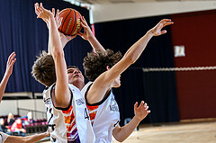 23.03.2025 Österreichischer Basketballverband 2024/25, SLMU16, Post SV Wien vs. Basket Dukes