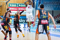 Basketball ABL 2015/16 Grunddurchgang 17.Runde Oberwart Gunners vs. Fürstenfeld Panthers 