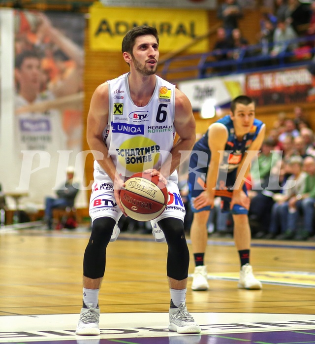 Basketball ABL 2017/18, Grunddurchgang 17.Runde Gmunden Swans vs. Kapfenberg Bulls